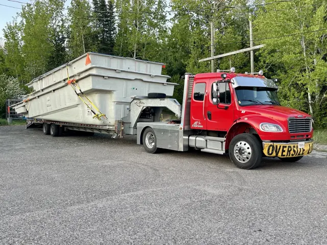 Oversized pool load